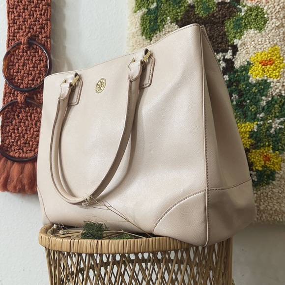 Tory Burch Large Dusty Rose Tote - Picture 3 of 10